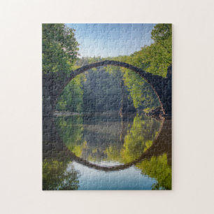 Bekende Bridge-Afbeeldingen met beroemde Bridge-fo Legpuzzel