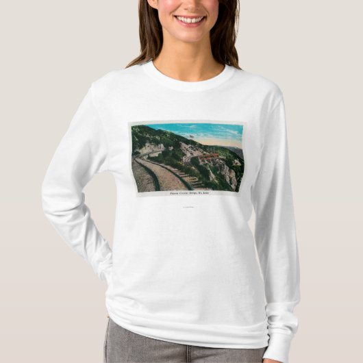 Bekende cirkelbrug, Mt. LoweMt. Lowe, CA T-shirt (Voorkant)