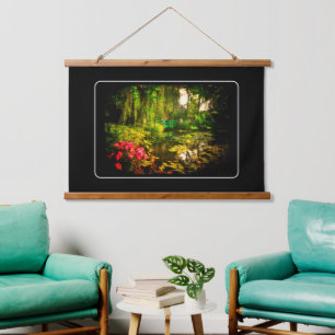 Bekende Claude Monet Giverny Pond Lilies Hangend Wandkleed