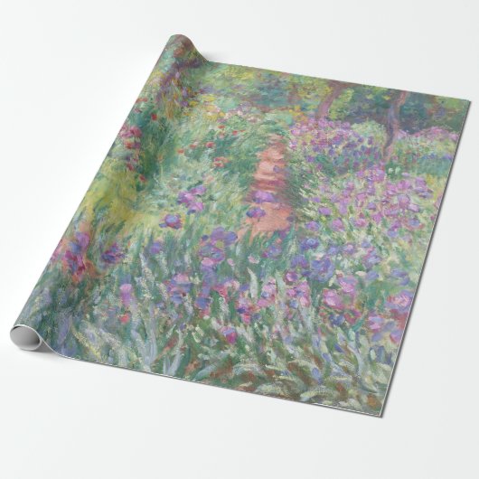 Bekende Claude Monet-schilderpapier Cadeaupapier (Uitgerold)