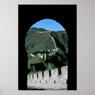Bekende Grote Muur China - Beijing, Azië Poster