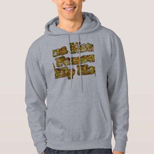 Bekende Hip Hop Hakuna Matata designer Hoodie (Voorkant)