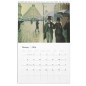Bekende impressionistische schilderijen kalender (Feb 2026)