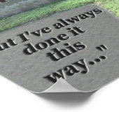 Bekende laatste woorden poster (Hoek)