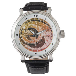 Bekende Orloj en astronomische klok Praag / Tsjech Horloge