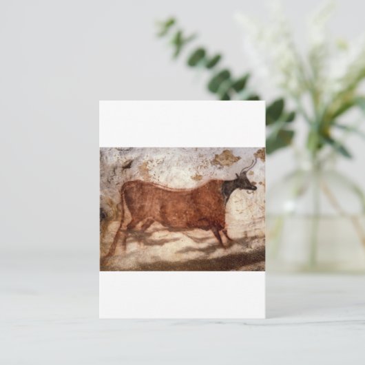 Bekende pre-historische schilderijen van de Oude C Briefkaart (Staand voorkant)