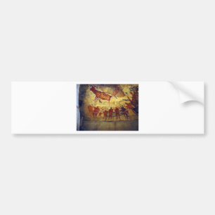 Bekende pre-historische schilderijen van de Oude C Bumpersticker