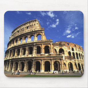 Bekende ruïnes van het Coliseum in Rome, Italië Muismat