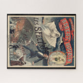 Bekende Victoriaans Magicus, Magisch Show Legpuzzel (Horizontaal)