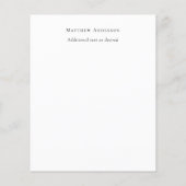 Bekendmaking Afstuderen BUDGET PHOTO Moderne klass (Achterkant)