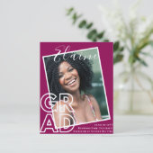 Bekendmaking Afstuderen BUDGET PHOTO Moderne klass (Staand voorkant)