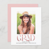 Bekendmaking begrotingsproze Folie Graduation Part (Voorkant / Achterkant)