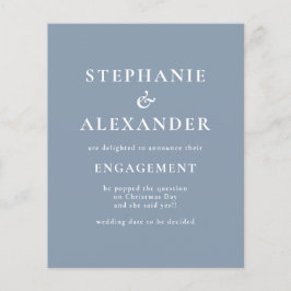 Bekendmaking begrotingstekst Stusty Blue Verloving