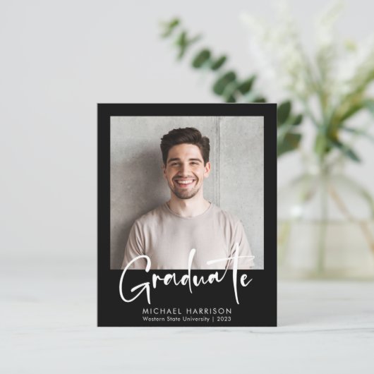 Bekendmaking budget Afstuderen voor gebold script (Staand voorkant)