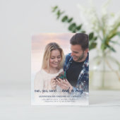 Bekendmaking budget Beach Photo Verloving (Staand voorkant)