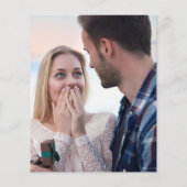 Bekendmaking budget Beach Photo Verloving (Achterkant)