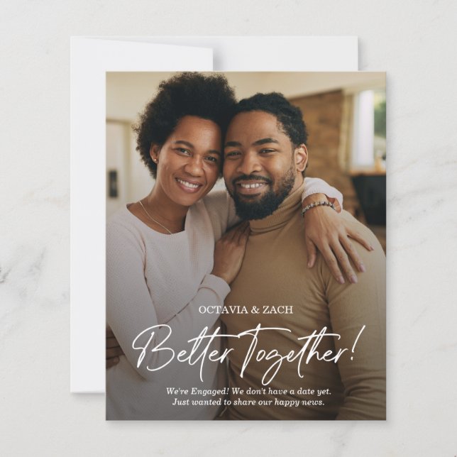 Bekendmaking budget Verloving voor fotoweddenschap (Voorkant)