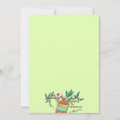 Bekendmaking met kerstbegrafenisondernemer kaart (Achterkant)