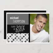 Bekendmaking van de Guy Graduation Party van het R Kaart (Voorkant / Achterkant)