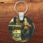 Bekendmaking van de Heer door Leonardo da Vinci Sleutelhanger (Achterkant)