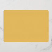 Bekendmaking van de Partij voor de graduatie Echte Folie Uitnodiging (Achterkant)