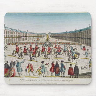 Bekendmaking van de vrede muismat