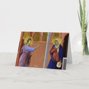 Bekendmaking van Duccio Feestdagen Kaart