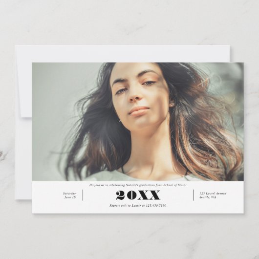 Bekendmaking van het Afstuderen Aankondiging (Voorkant)