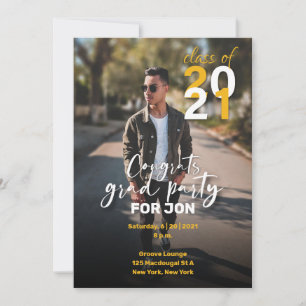 bekendmaking van het afstuderen; Partij Save The Date