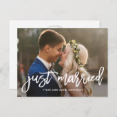 Bekendmaking van het geborstelde Charm Editable Co Briefkaart (Voorkant / Achterkant)