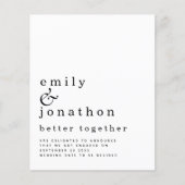 Bekendmaking van het Verloving voor een beter same (Voorkant)