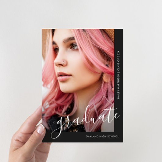 Bekendmaking van het zwarte Afstuderen van het Man Kaart