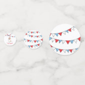 Bekentenis van de tabel van Royal corgi Confetti (Achterkanten)