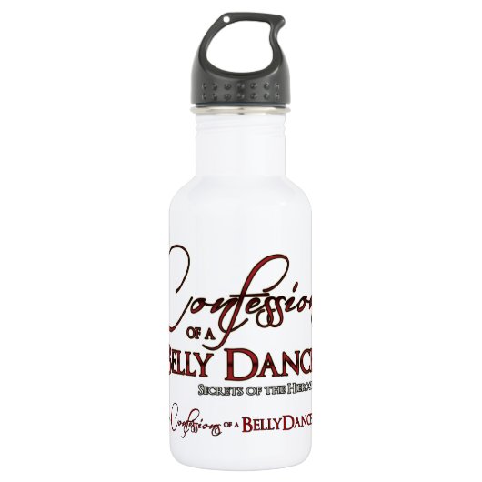 Bekentenissen van een Belly Dancer - Waterfles (Voorkant)