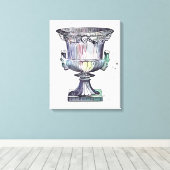 beker canvas afdruk (Insitu (Houten vloer))