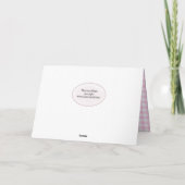 beker en saucer met roze pony kaart (Achterkant)