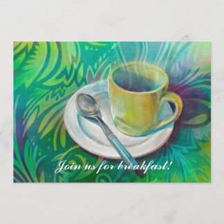 Beker en spook tegen een vergelijkbare achtergrond kaart