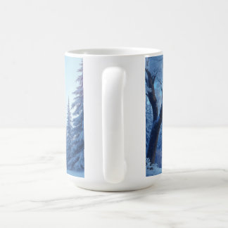 Beker in bevroren stijl koffiemok