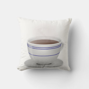 Beker koffie kussen