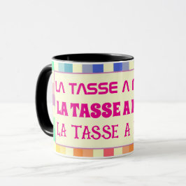 Beker met bewerkbare tekst mok