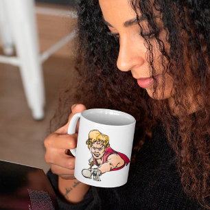 Beker met biljarter koffiemok