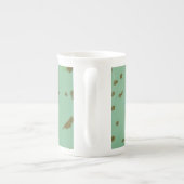 Beker met bosvogelspecialiteit porselein kop (Achterkant)