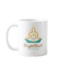 Beker met Brightheart Meditation-logo