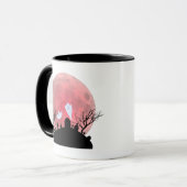 Beker met Halloween print Mok (Voorkant links)