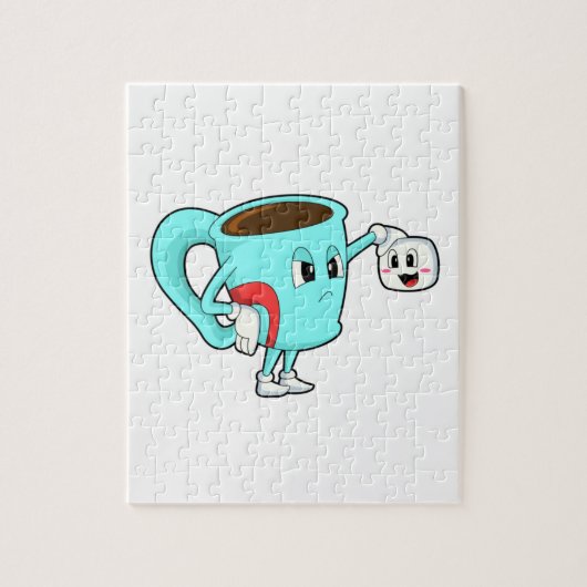 Beker met koffie.PNG Legpuzzel (Verticaal)