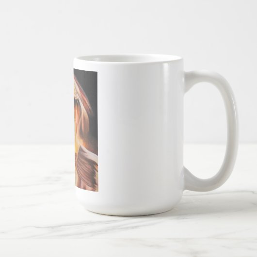 Beker met portret van Ariana Grande Koffiemok (Rechts)