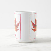 beker / Mok met blad (Center)