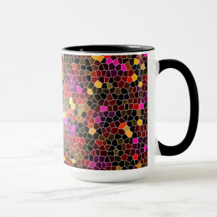 Beker MUG Jimette Design mozaïek Mok