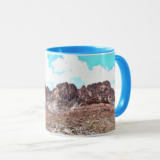 Beker Spitsbergen Landscape Art Mok Cup (Voorkant rechts)