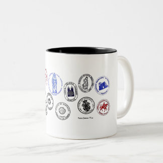 Beker Two Tones Saint James Way Tweekleurige Koffiemok